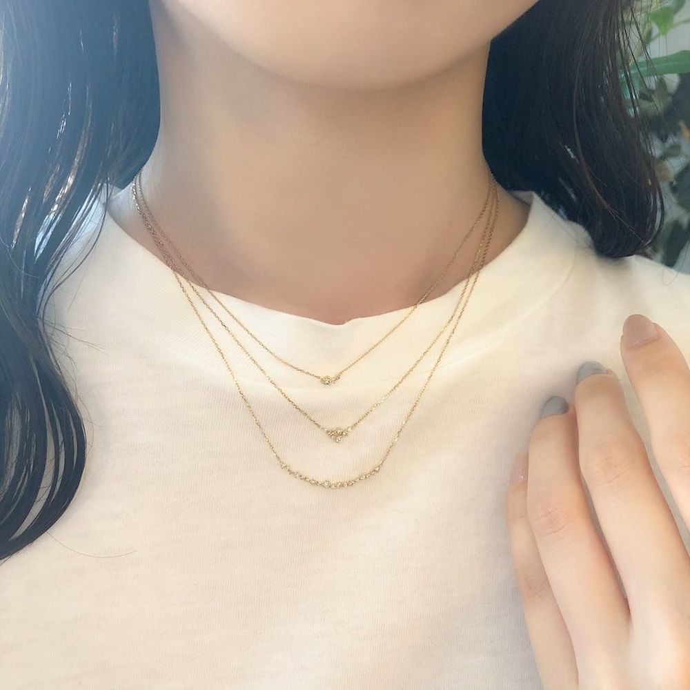 ご褒美の4℃ネックレス