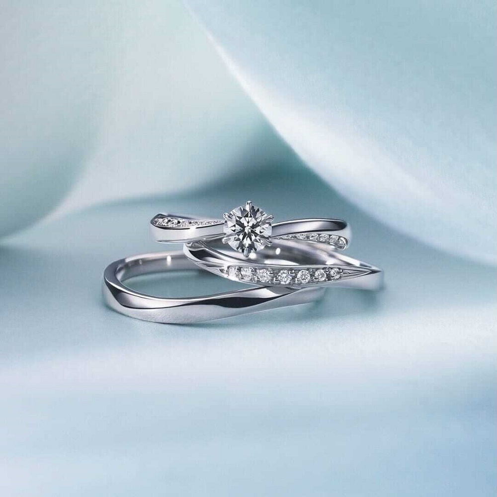 4℃の結婚指輪と婚約指輪
