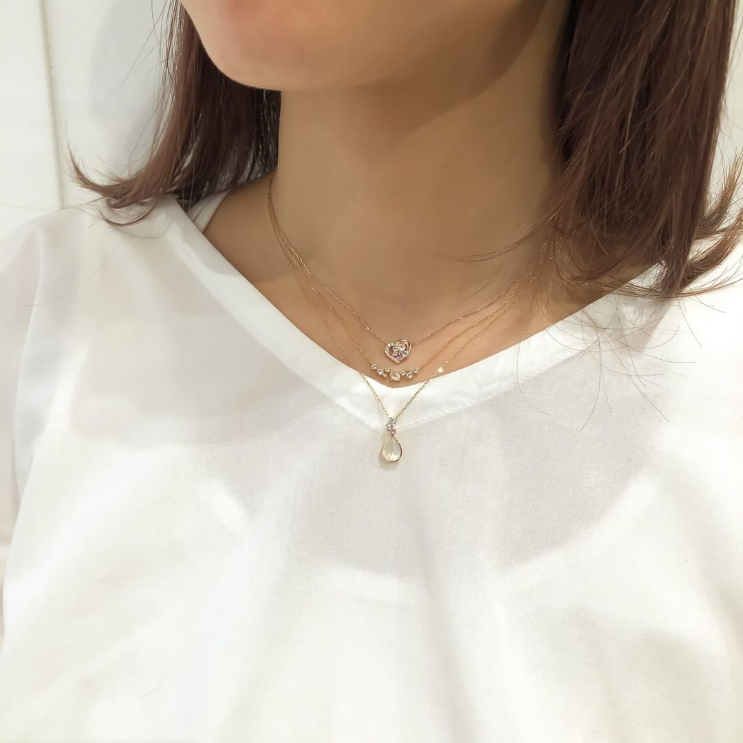 18金の4℃ネックレス