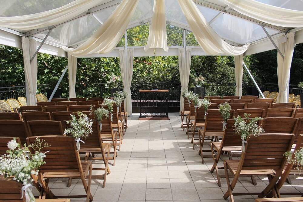 綺麗な結婚式会場