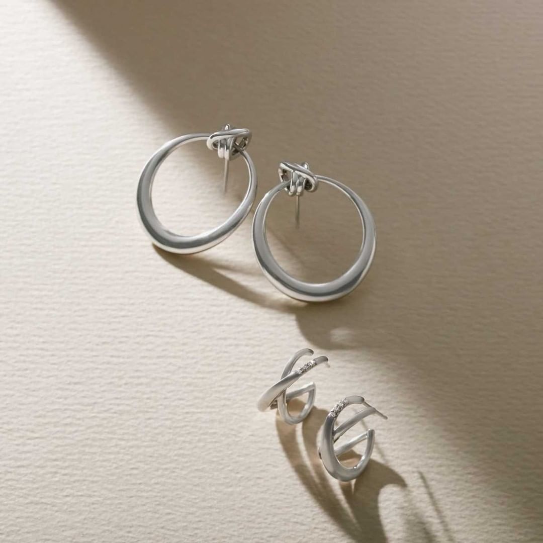 4℃のシルバーピアス